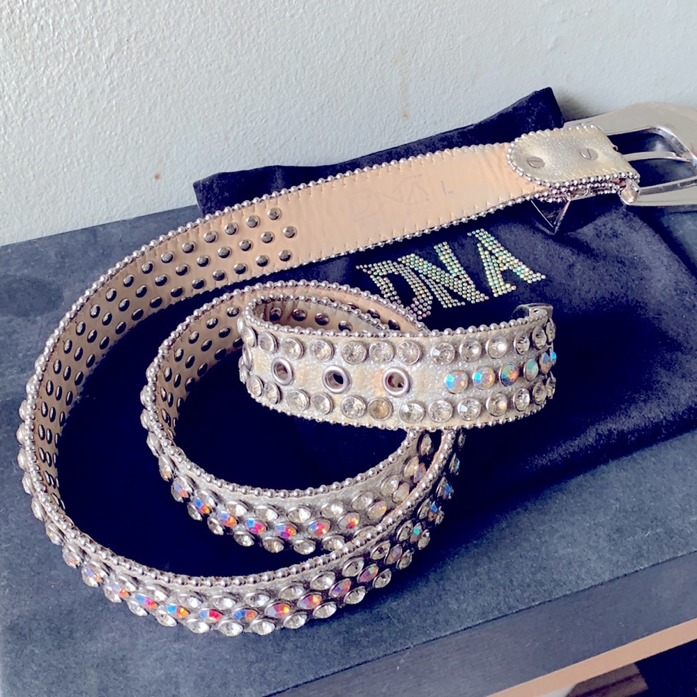 DNA BELT MultiColor Rhinetones - Picture 5 of 5